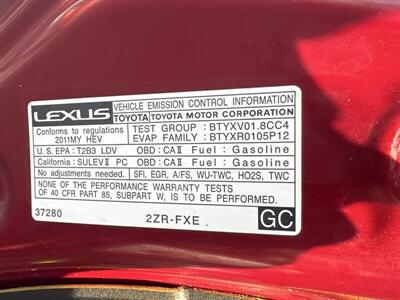 2011 Lexus CT 200h Premium   - Photo 33 - Pittsburg, CA 94565-2812