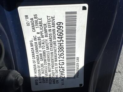 2008 Honda Civic LX   - Photo 25 - Pittsburg, CA 94565