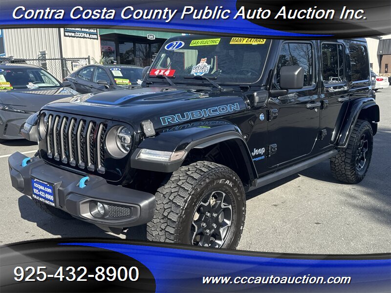 2021 Jeep Wrangler Rubicon 4xe   - Photo 1 - Pittsburg, CA 94565