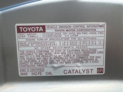 2007 Toyota Camry SE   - Photo 26 - Pittsburg, CA 94565-2812