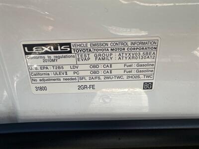 2010 Lexus ES   - Photo 34 - Pittsburg, CA 94565-2812