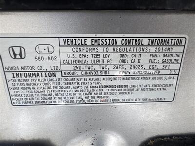 2014 Honda Accord EX-L V6 w/Navi   - Photo 6 - Pittsburg, CA 94565-2812