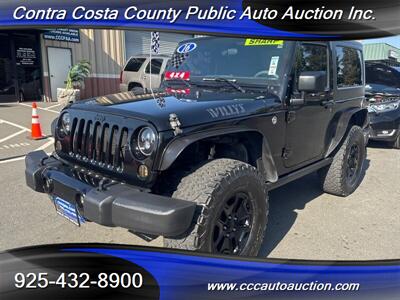 2016 Jeep Wrangler Willys Wheeler   - Photo 1 - Pittsburg, CA 94565-2812