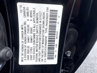 2017 Honda Civic EX-T   - Photo 31 - Pittsburg, CA 94565