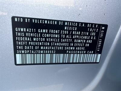 2013 Volkswagen Jetta SE PZEV   - Photo 29 - Pittsburg, CA 94565-2812