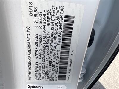 2018 Honda Accord EX   - Photo 31 - Pittsburg, CA 94565-2812