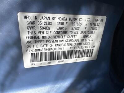 2010 Honda Fit Sport   - Photo 26 - Pittsburg, CA 94565-2812