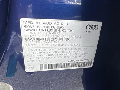 2014 Audi SQ5 3.0T quattro Premium   - Photo 33 - Pittsburg, CA 94565