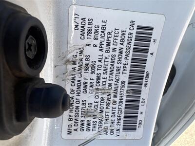 2017 Honda Civic EX   - Photo 31 - Pittsburg, CA 94565-2812