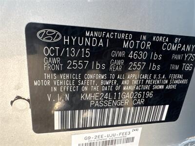 2016 Hyundai SONATA Hybrid SE   - Photo 28 - Pittsburg, CA 94565-2812