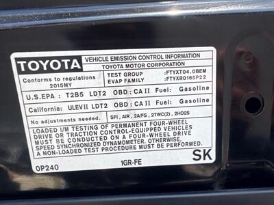 2015 Toyota Tacoma PreRunner V6   - Photo 29 - Pittsburg, CA 94565-2812