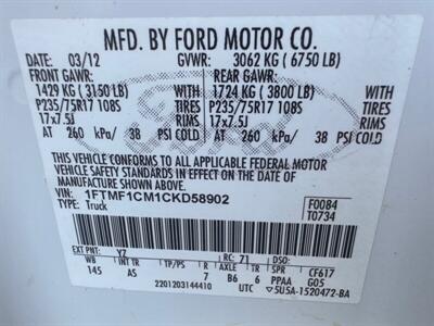 2012 Ford F-150 XL   - Photo 23 - Pittsburg, CA 94565-2812