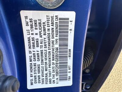 2016 Honda Civic EX w/Honda Sensing - Photo 32 - Pittsburg, CA 94565