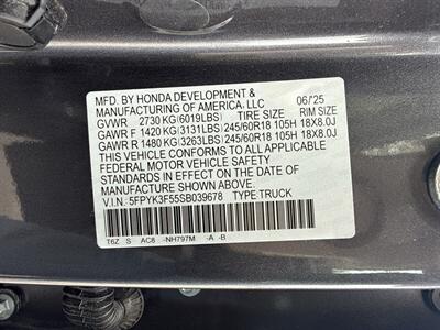2025 Honda Ridgeline RTL   - Photo 34 - Dallas, TX 75252