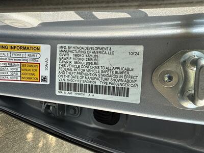 2025 Honda Accord LX   - Photo 31 - Dallas, TX 75252