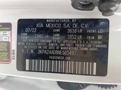 2022 Kia Rio LX   - Photo 28 - Dallas, TX 75252