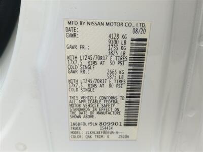 2020 Nissan NV 2500 HD S   - Photo 24 - Dallas, TX 75252