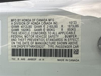 2024 Honda Civic EX   - Photo 36 - Dallas, TX 75252
