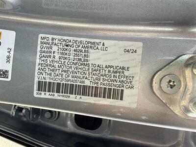 2024 Honda Accord Hybrid Sport   - Photo 38 - Dallas, TX 75252