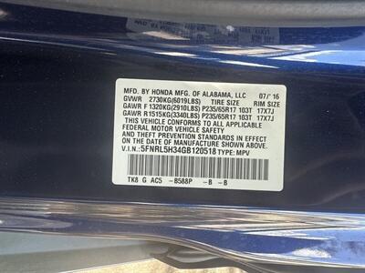 2016 Honda Odyssey SE   - Photo 31 - Dallas, TX 75252