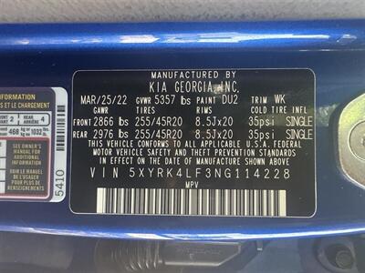 2022 Kia Sorento SX   - Photo 31 - Dallas, TX 75252