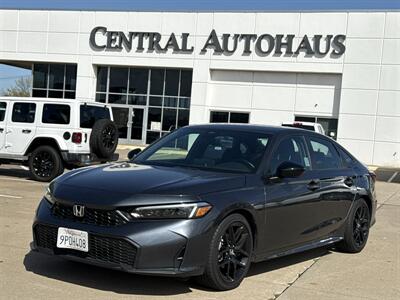 2025 Honda Civic Sport   - Photo 1 - Dallas, TX 75252