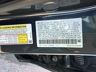 2025 Honda Civic Sport   - Photo 36 - Dallas, TX 75252