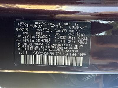 2024 Hyundai PALISADE SEL   - Photo 37 - Dallas, TX 75252