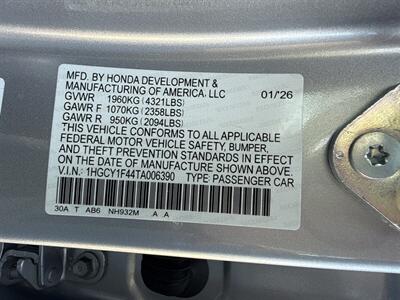 2026 Honda Accord SE   - Photo 34 - Dallas, TX 75252