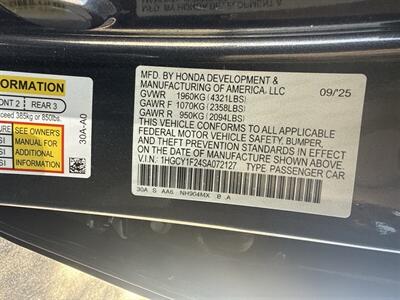 2025 Honda Accord LX   - Photo 34 - Dallas, TX 75252