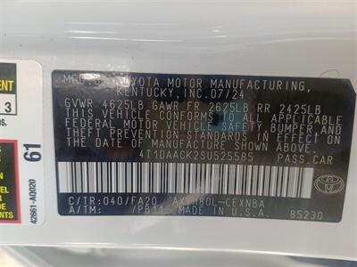 2025 Toyota Camry LE   - Photo 30 - Dallas, TX 75252