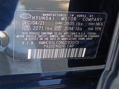 2022 Hyundai IONIQ Hybrid Blue   - Photo 32 - Dallas, TX 75252