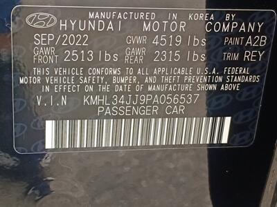 2023 Hyundai Sonata Hybrid SEL   - Photo 34 - Dallas, TX 75252