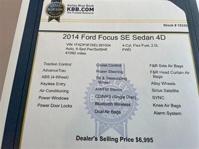 2014 Ford Focus SE   - Photo 15 - Pleasanton, CA 94566