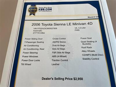 2006 Toyota Sienna LE 7 Passenger - Photo 15 - Pleasanton, CA 94566