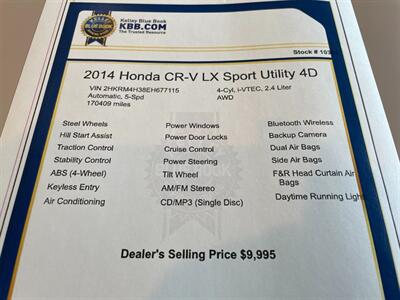 2014 Honda CR-V LX - Photo 15 - Pleasanton, CA 94566