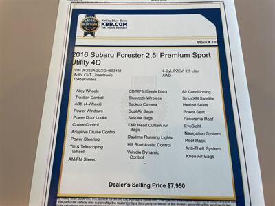 2016 Subaru Forester 2.5i Premium - Photo 15 - Pleasanton, CA 94566