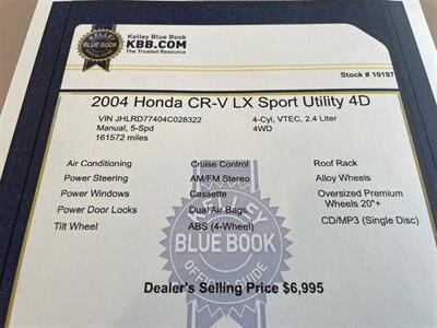 2004 Honda CR-V LX   - Photo 14 - Pleasanton, CA 94566