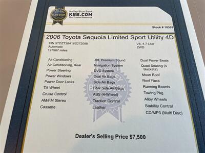 2006 Toyota Sequoia Limited   - Photo 15 - Pleasanton, CA 94566