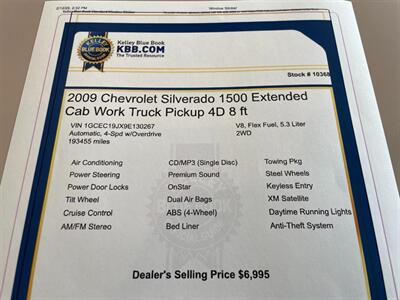 2009 Chevrolet Silverado 1500 Work Truck   - Photo 14 - Pleasanton, CA 94566