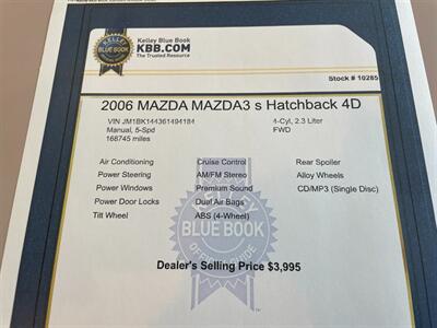 2006 Mazda Mazda3 s   - Photo 14 - Pleasanton, CA 94566