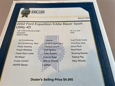 2002 Ford Expedition Eddie Bauer - Photo 15 - Pleasanton, CA 94566