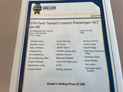 2014 Ford Transit Connect XLT - Photo 16 - Pleasanton, CA 94566