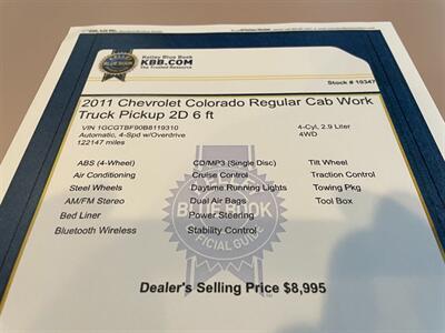 2011 Chevrolet Colorado Work Truck - Photo 12 - Pleasanton, CA 94566