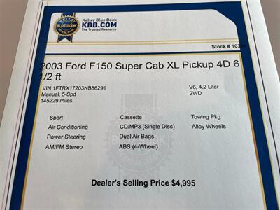 2003 Ford F-150 XL   - Photo 13 - Pleasanton, CA 94566
