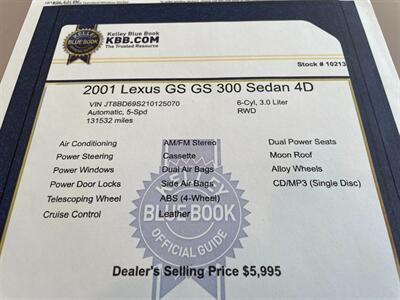 2001 Lexus GS   - Photo 15 - Pleasanton, CA 94566