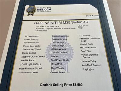 2009 INFINITI M35   - Photo 15 - Pleasanton, CA 94566