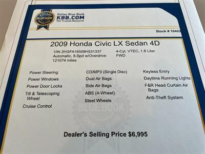 2009 Honda Civic LX - Photo 15 - Pleasanton, CA 94566