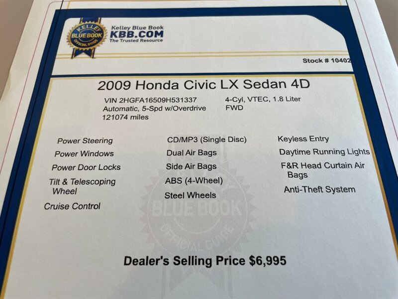 2009 Honda Civic LX - Photo 15