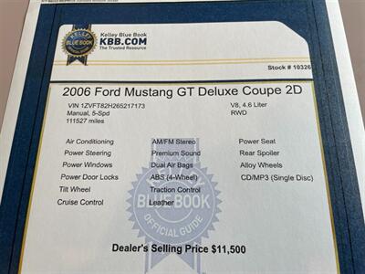 2006 Ford Mustang GT Deluxe   - Photo 13 - Pleasanton, CA 94566